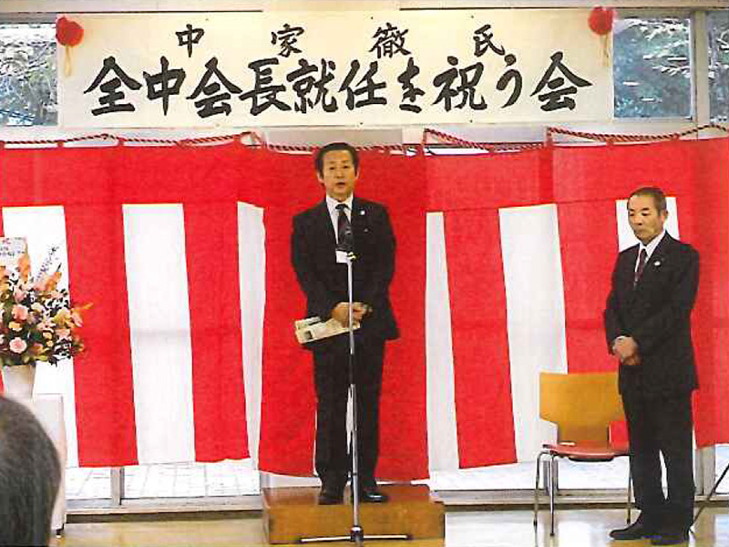 祝辞　三田井研一氏（宮崎県支部長）