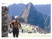 マチュピチュにて＜平成20年10月13日～11月12日の南米：ペルー・チリ・アルゼンチンのバス8,700kmの31日間一人旅＞